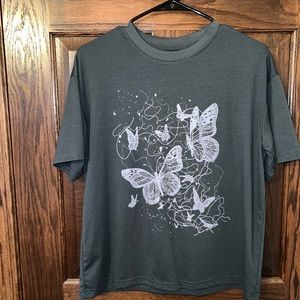 Butterfly tee